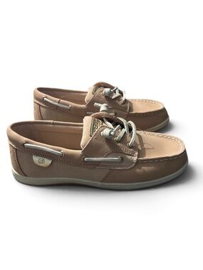 Sperry Kids Casual Boat Shoes in Light pink and Gold